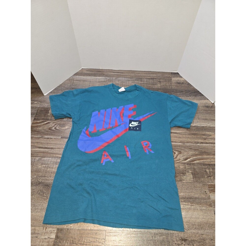 Vintage Nike Air T Shirt Green M                                            #163 - Picture 4 of 16